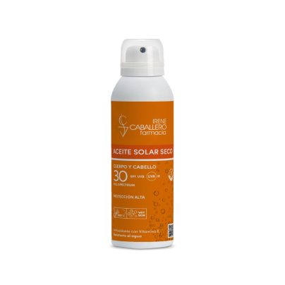 Aceite Solar Seco SPF 30